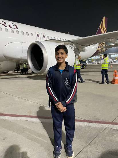 A girl who grew up at Aanchal Home, now a confident young cadet